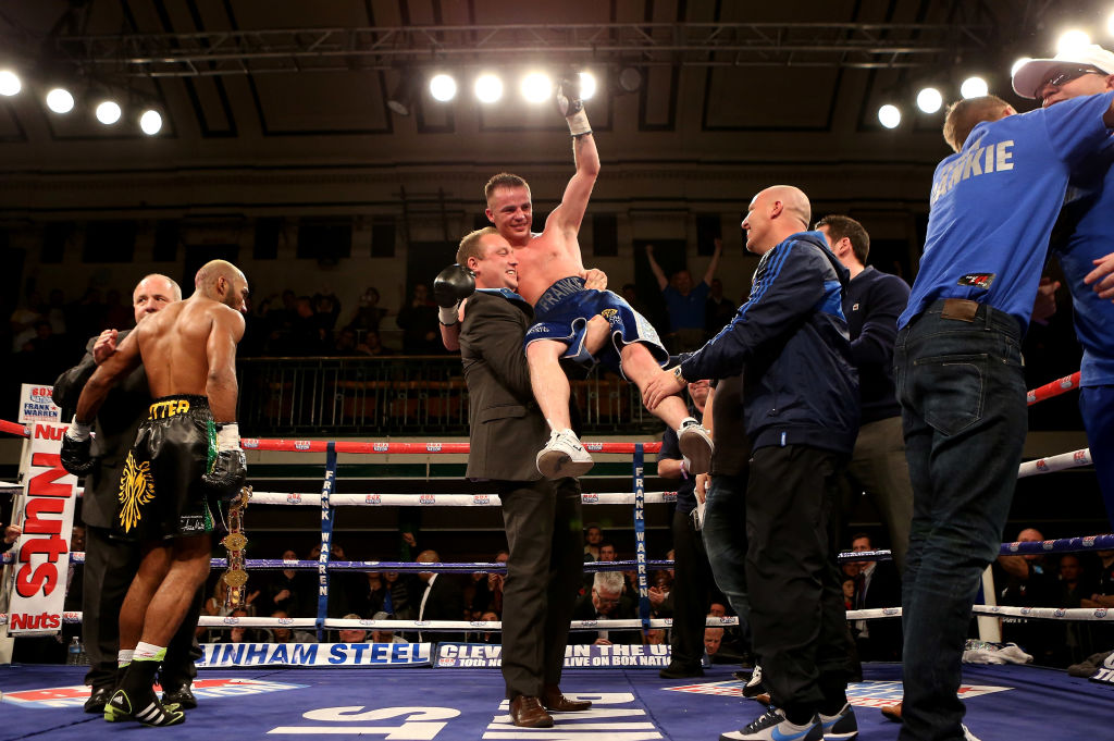 Junior Witter v Frankie Gavin - British Welterweight Fight