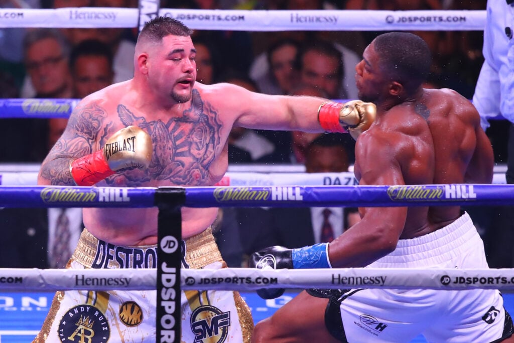 BOXING: JUN 01 Anthony Joshua v Andy Ruiz Jr