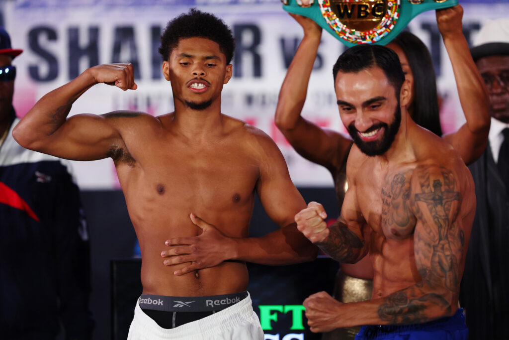 Shakur Stevenson v Artem Harutyunyan - Weigh-in
