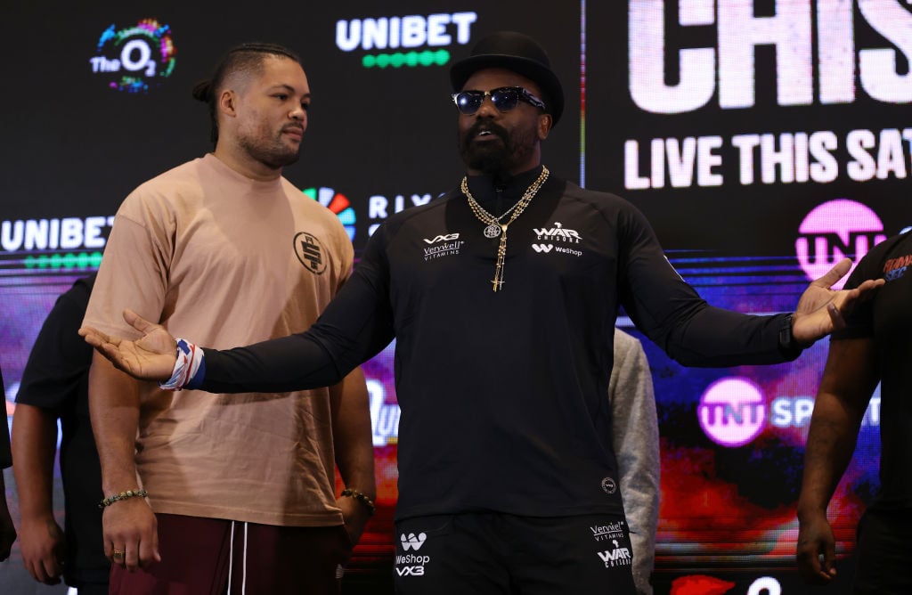 Joe Joyce v Derek Chisora Final Press Conference