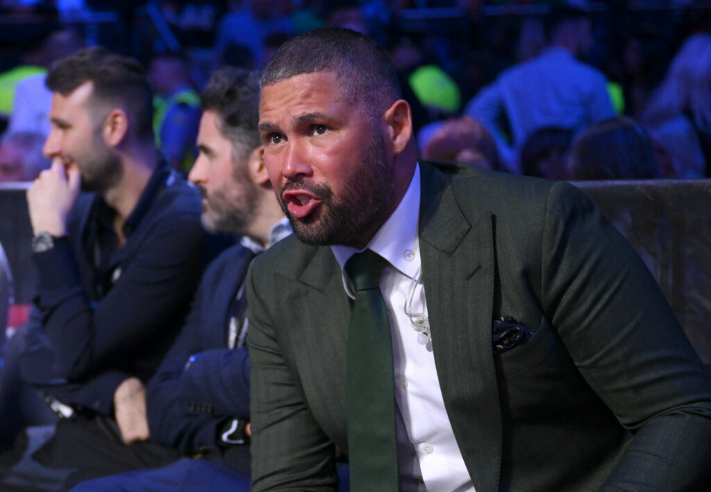 Tony Bellew in crowd