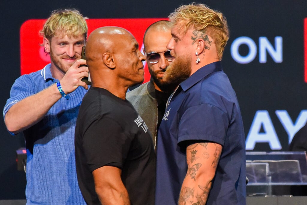 Paul vs. Tyson and Taylor vs. Serrano 2 Press Conference