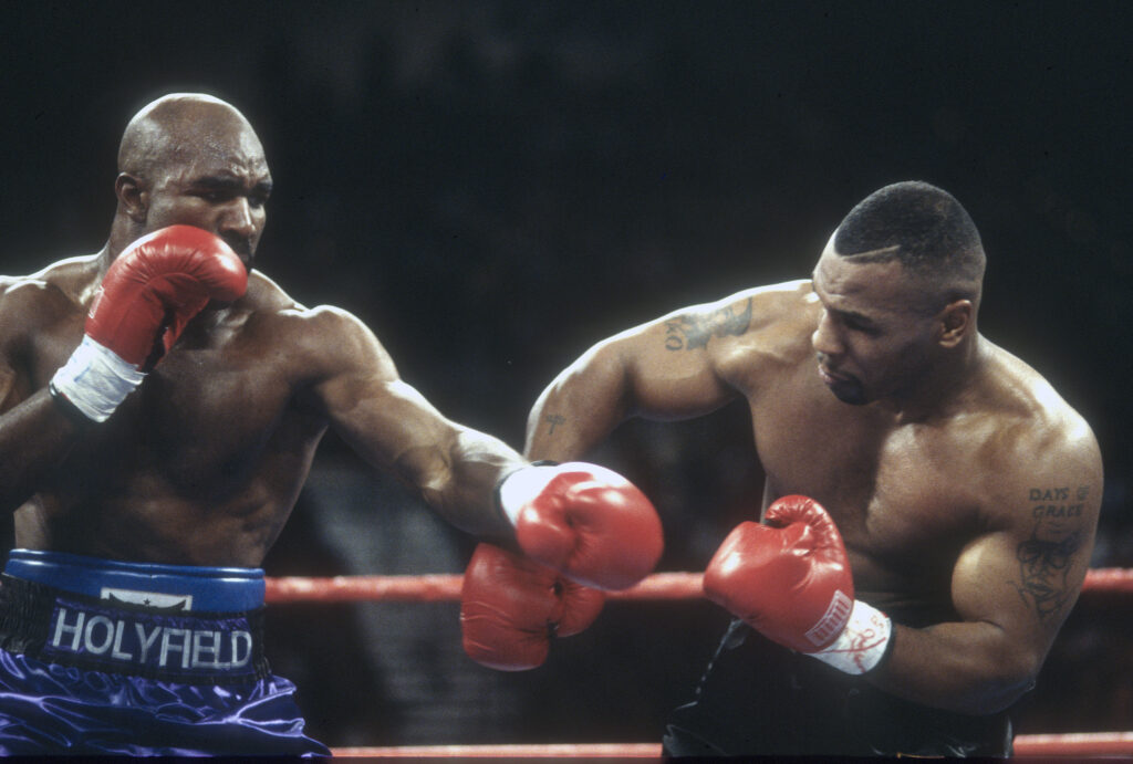 WBA Heavyweight Title Fight - Evander Holyfield v Mike Tyson