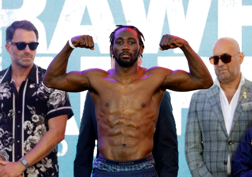 Israil Madrimov v Terence Crawford - Weigh-in