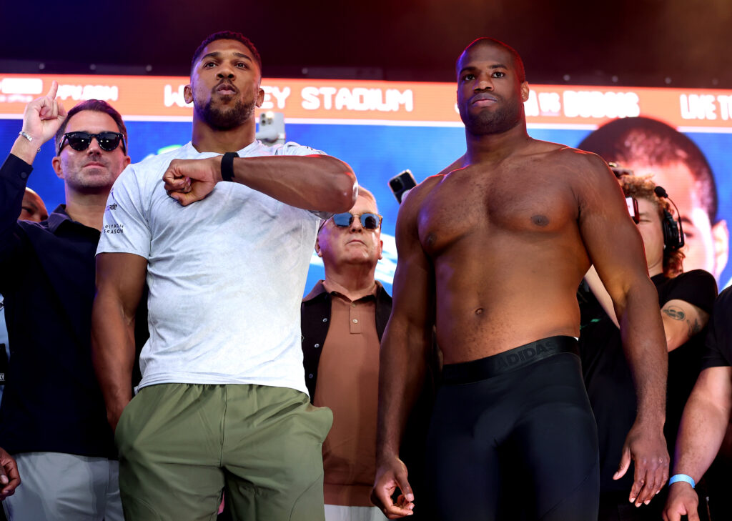 Anthony Joshua v Daniel Dubois: Riyadh Season - Wembley Edition Weigh-In