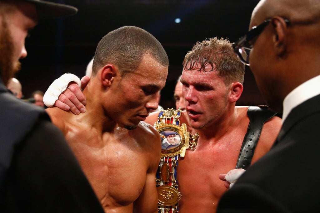 Billy Joe Saunders defeats Chris Eubank Jr.