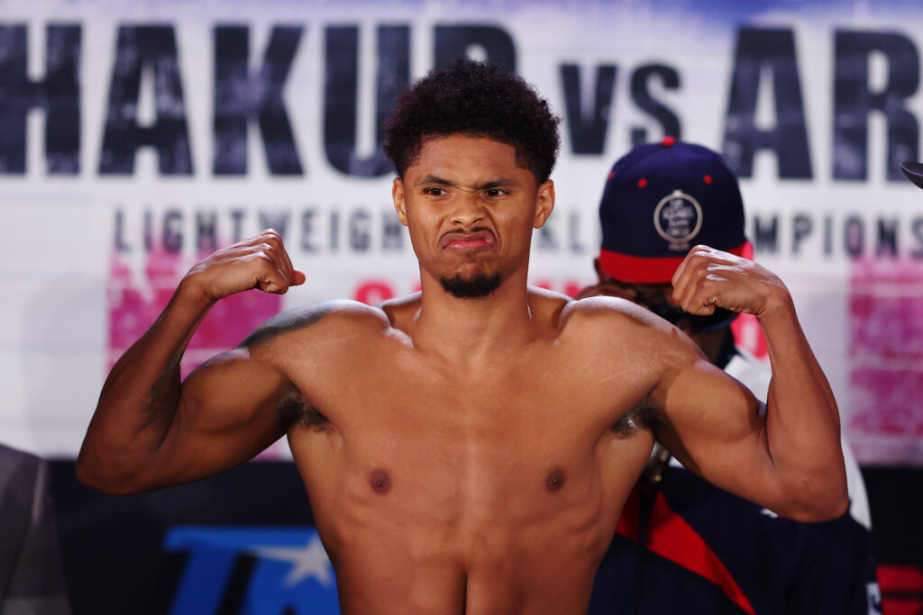 Shakur Stevenson v Artem Harutyunyan - Weigh-in