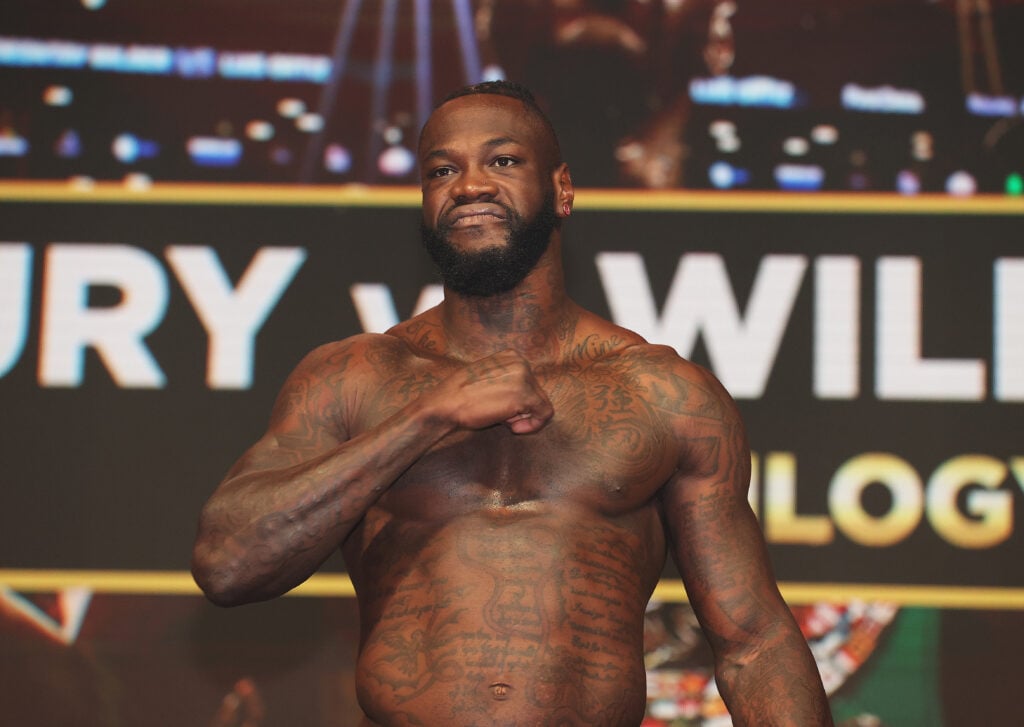 Tyson Fury v Deontay Wilder - Weigh-in