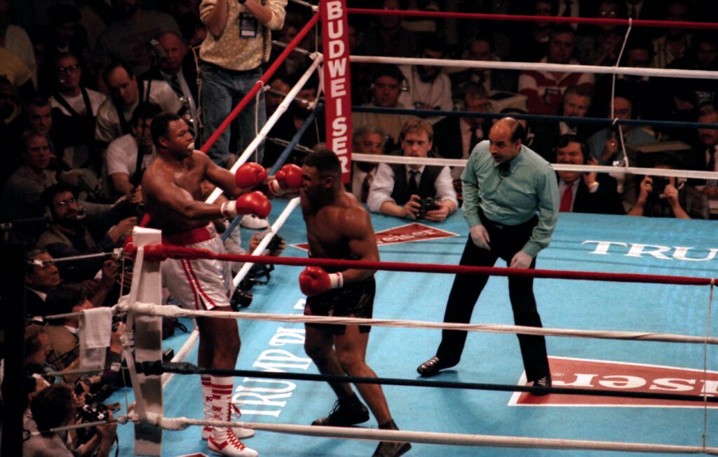 Mike Tyson v Larry Holmes