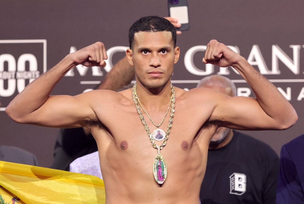 David Benavidez v Oleksandr Gvozdyk: Weigh-in