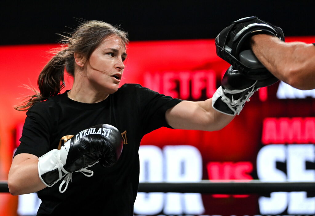 Katie Taylor v Amanda Serrano 2 - Open Workouts