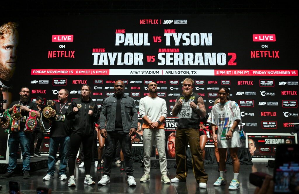 Katie Taylor v Amanda Serrano 2 / Jake Paul v Mike Tyson - Press Conference