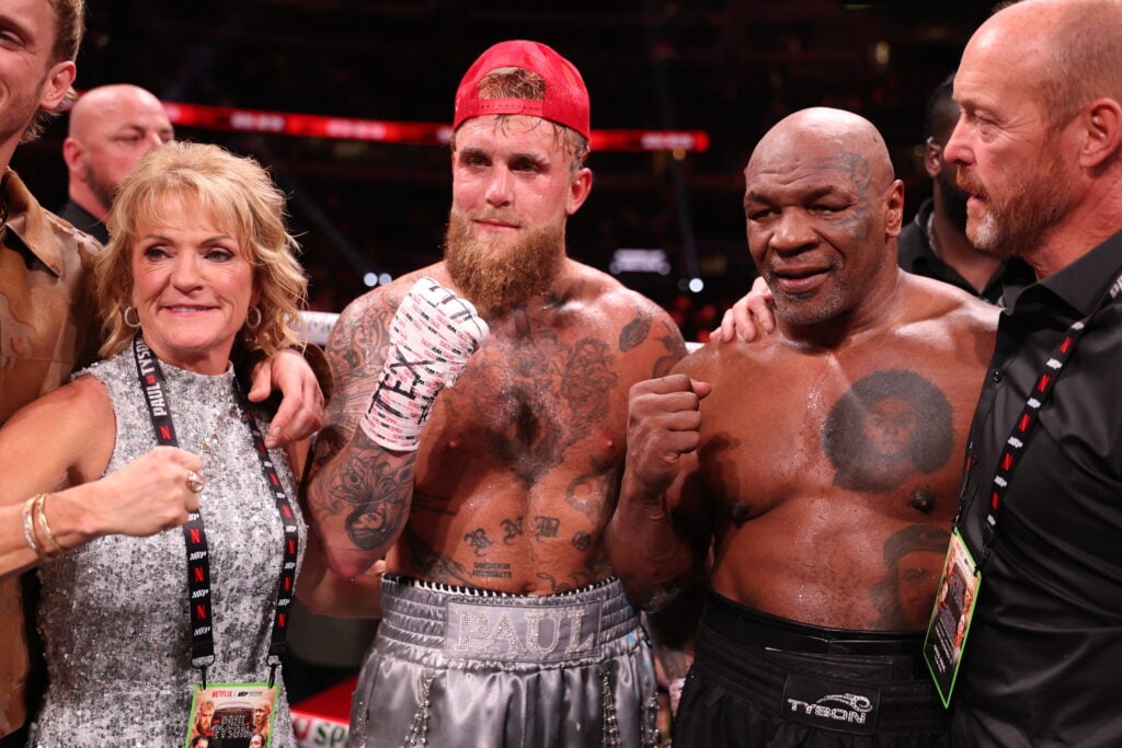 LIVE On Netflix: Jake Paul Vs. Mike Tyson