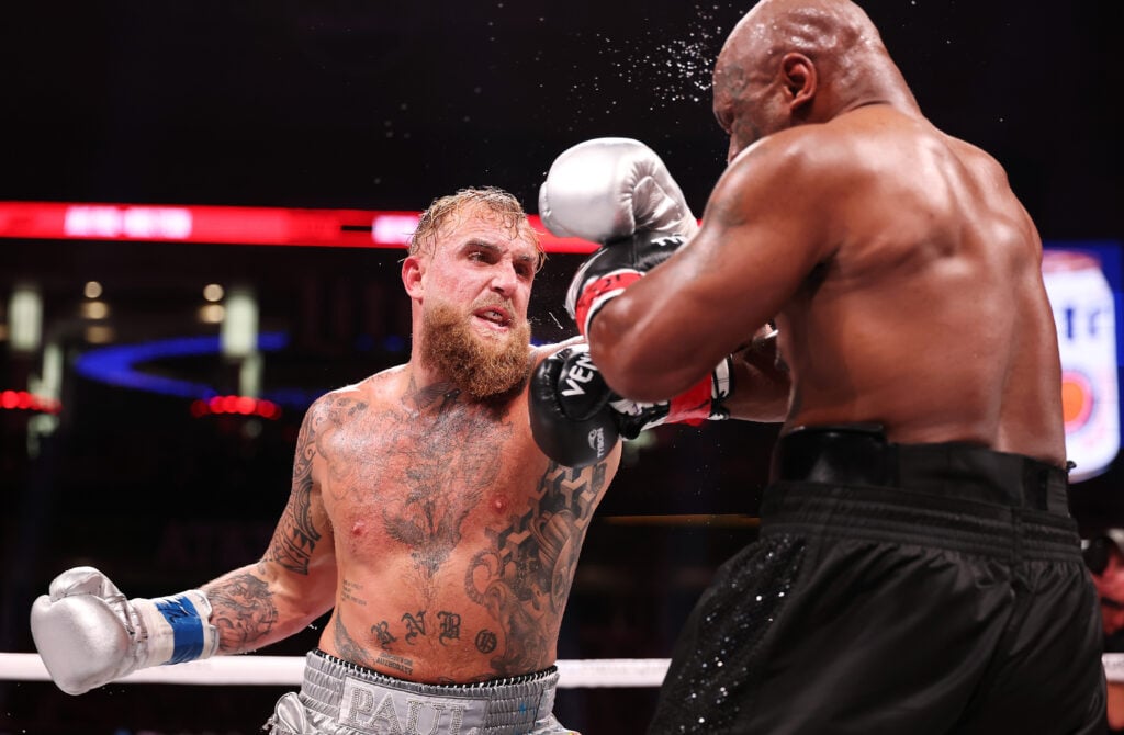 LIVE On Netflix: Jake Paul Vs. Mike Tyson