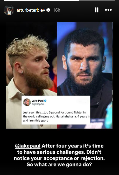 Artur Beterbiev calls out Jake Paul