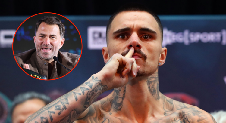 Pop out of Eddie Hearn at Artur Beterbiev v Dimitry Bivol and George Kambosos Jr vs Devin Haney