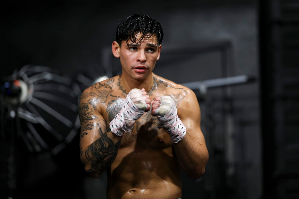 Ryan Garcia Media Workout