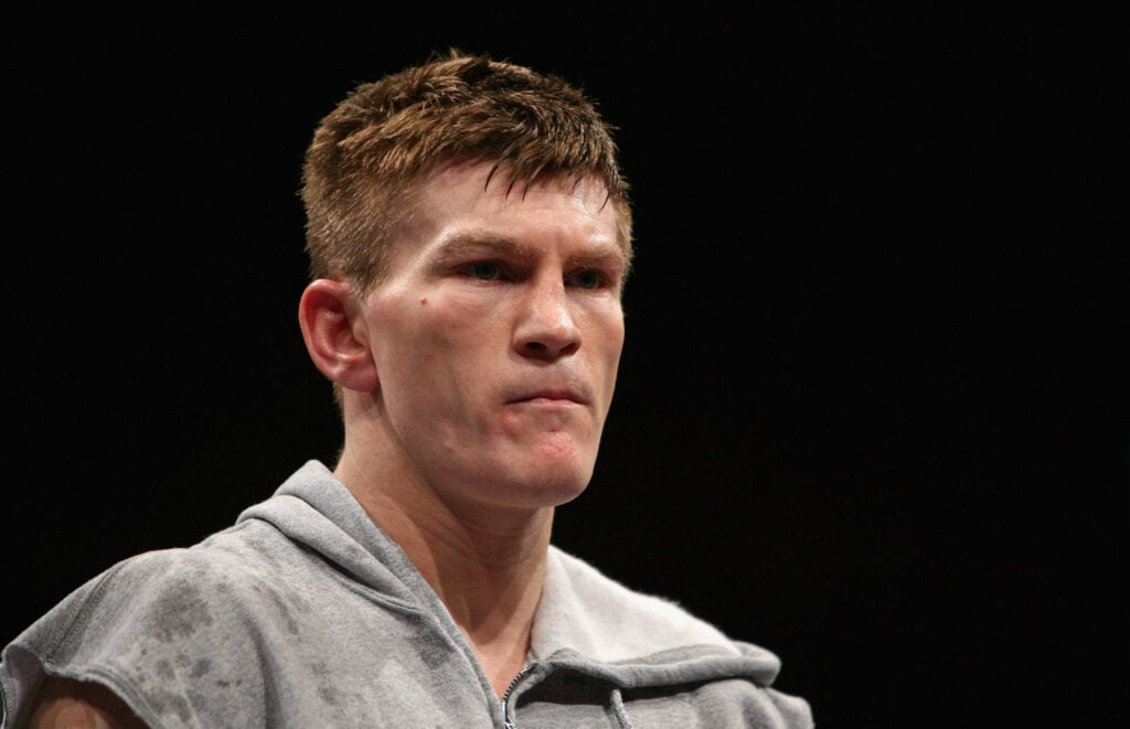 Ricky Hatton ahead of his fight with Juan Lazcano
