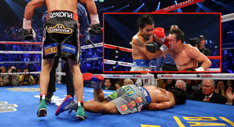 Pop out of images from Manny Pacquiao v Juan Manuel Marquez 4