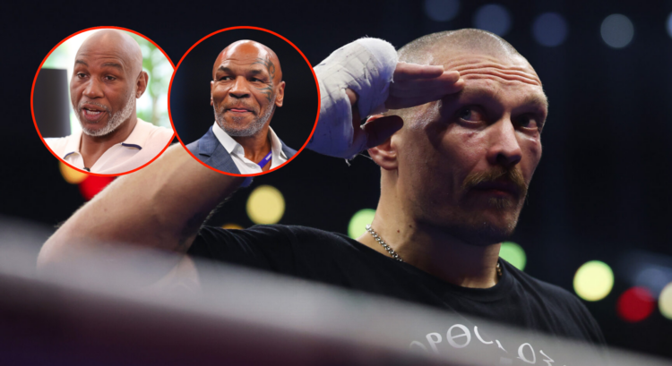 Pop out of Oleksandr Usyk, Lennox Lewis and Mike Tyson