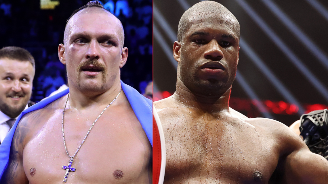 Oleksandr Usyk and Daniel Dubois