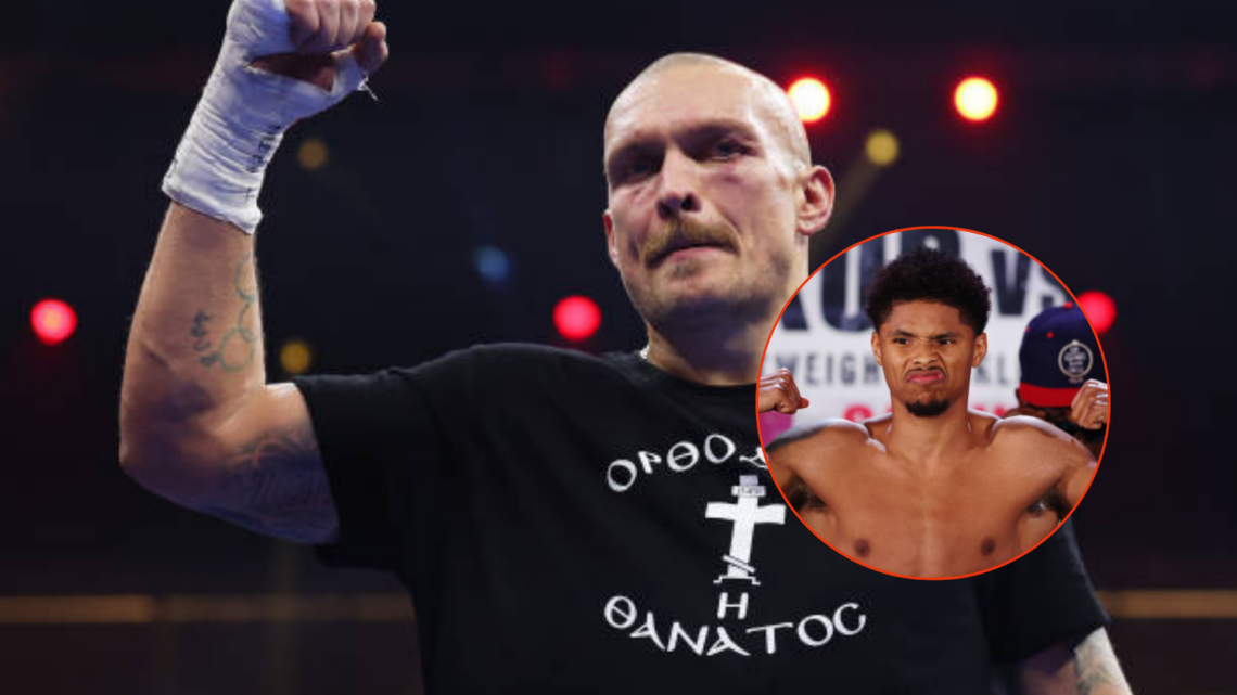 Oleksandr Usyk Shakur Stevenson