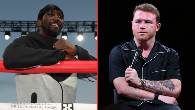 Terence Crawford and Canelo Alvarez.