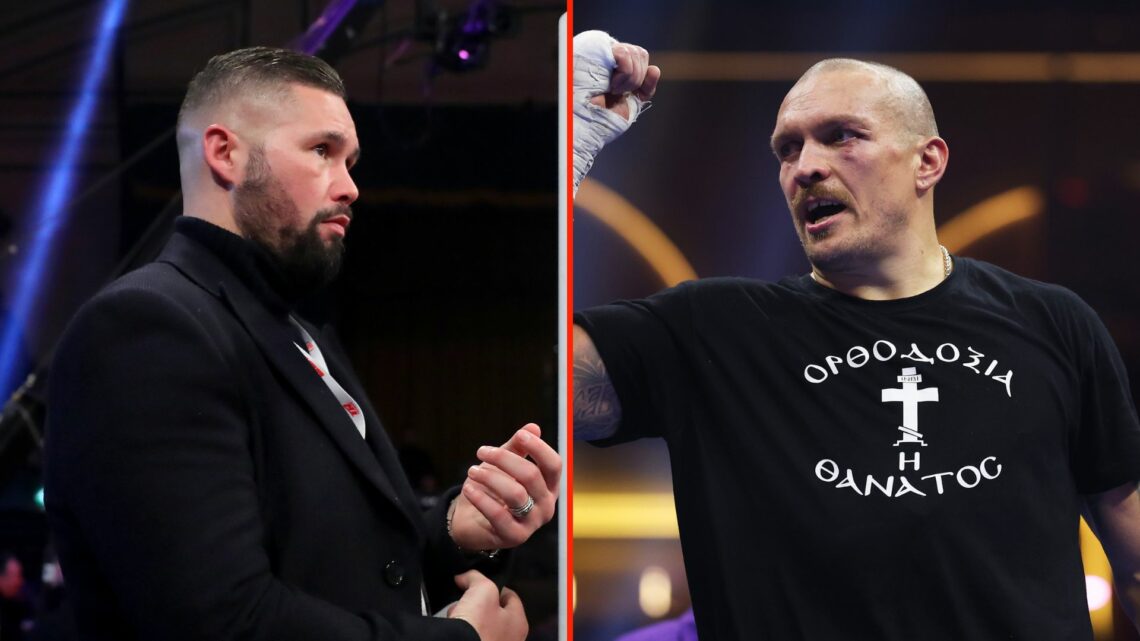 Tony Bellew and Oleksandr Usyk.
