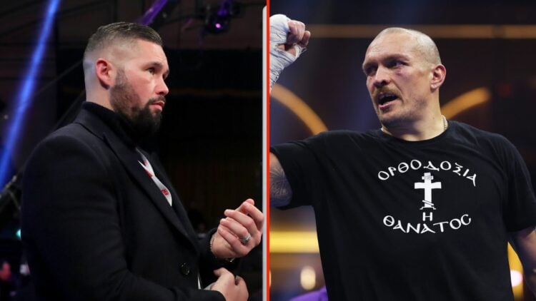 Tony Bellew and Oleksandr Usyk.