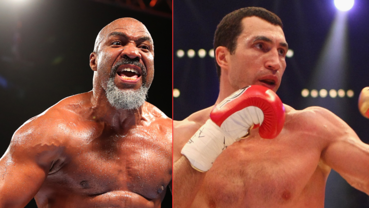 Shannon Briggs and Wladimir Klitschko