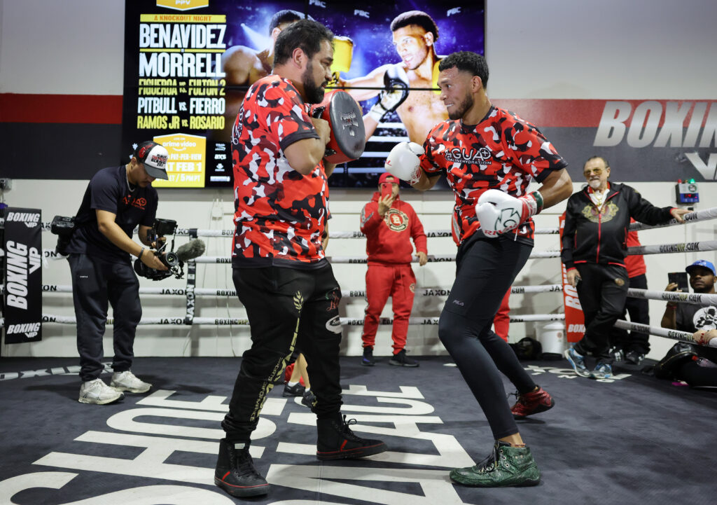 David Benavidez And Brandon Figueroa Media Workouts