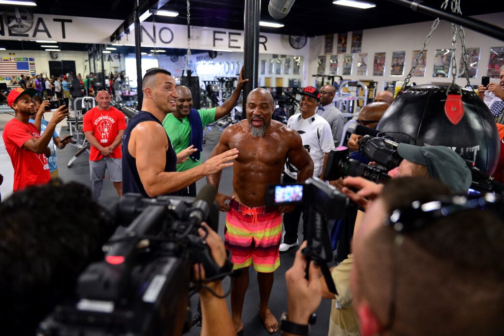 Heavyweight Boxers Press Conference
