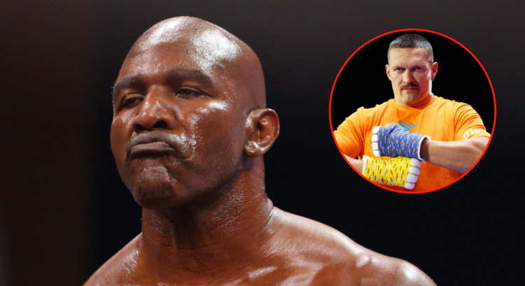 Pop out of Evander Holyfield at Holyfield vs Belfort and Oleksandr Usyk