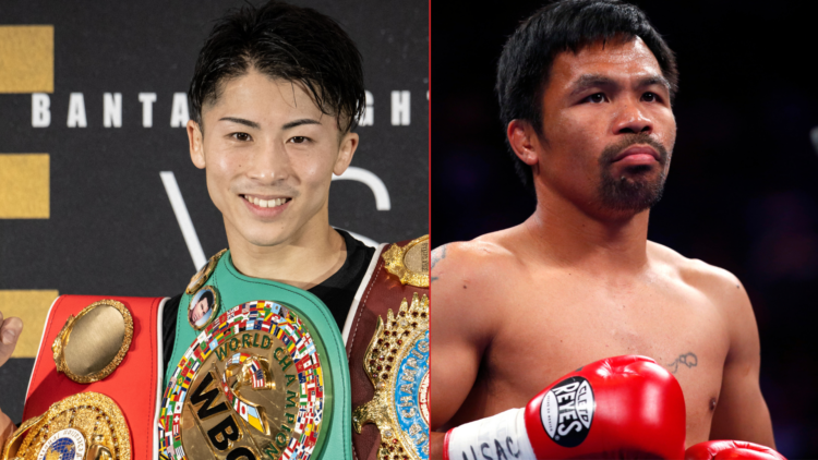 Naoya Inoue and Manny Pacquiao