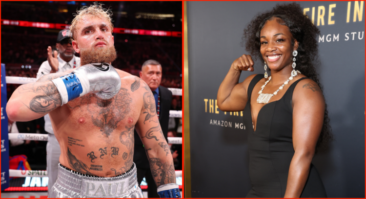 Jake Paul and Claressa Shields