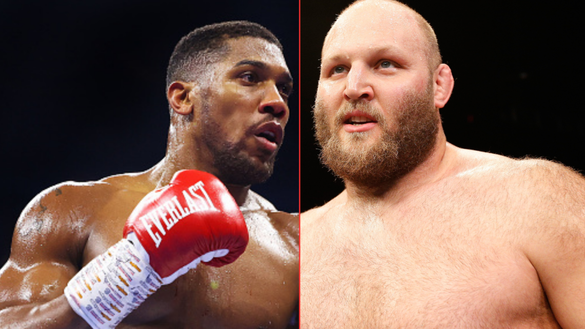Anthony Joshua and Ben Rothwell