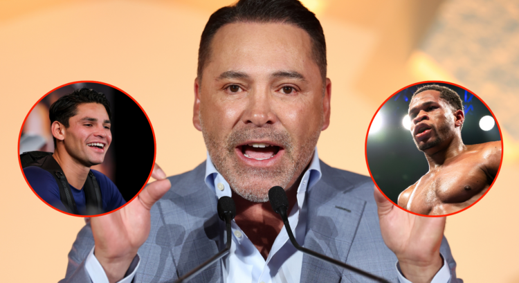 Oscar De La Hoya, Ryan Garcia, Devin Haney
