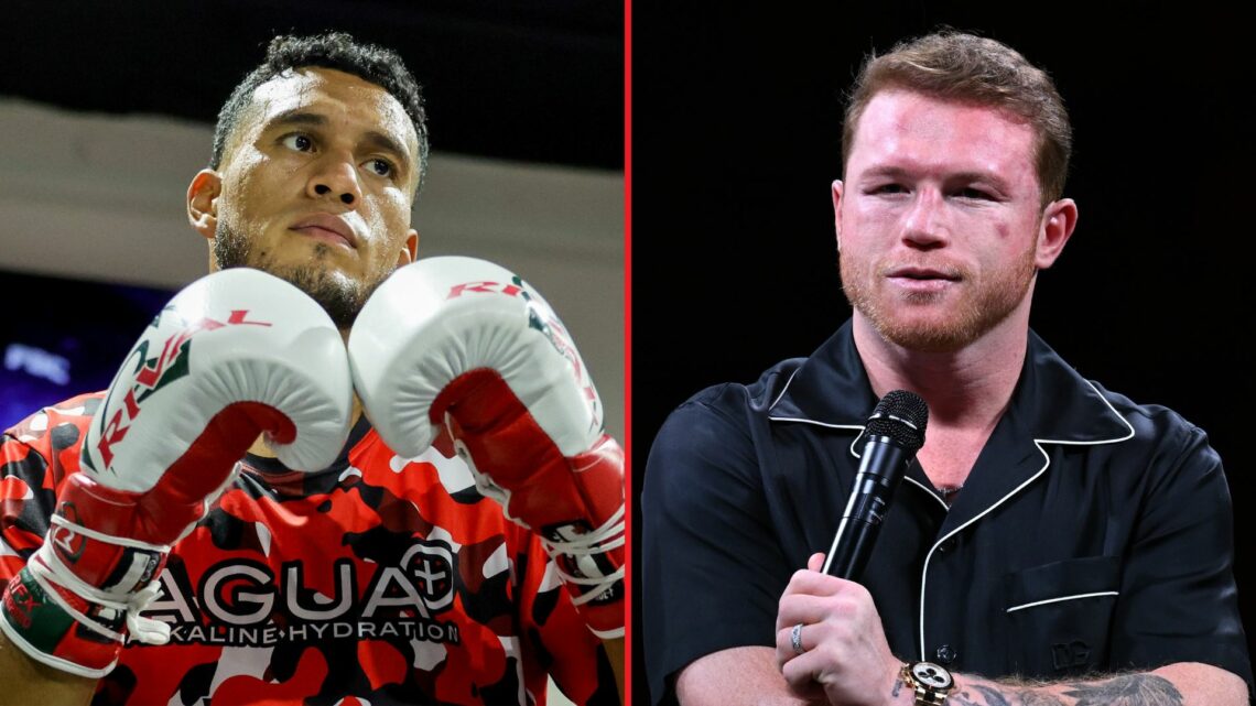 David Benavidez and Canelo Alvarez