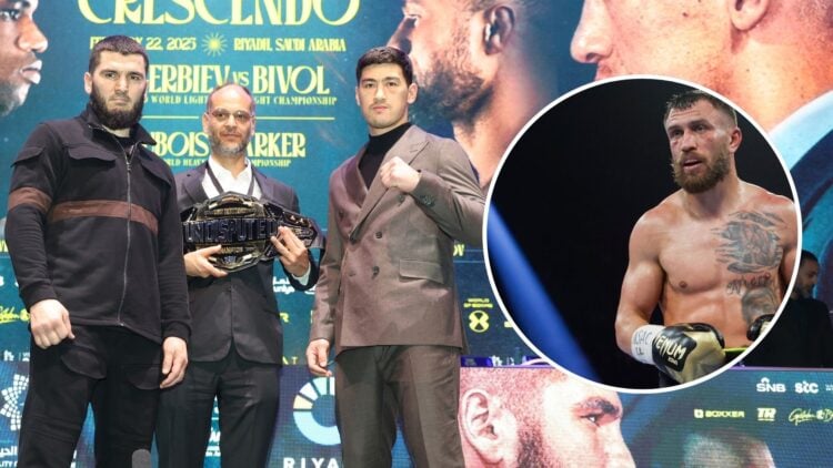 Artur Beterbiev and Dmitry Bivol face off ahead of their fight on 22 February and Vasyl Lomachenko celebrataes a win against Devin Haney