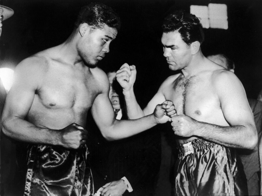 Joe Louis And Max Schmeling In The Ring, New York 1938