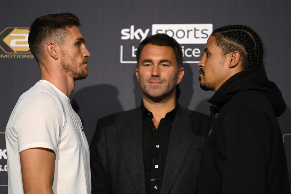 Image of Callum Smith vs Lenin Castillo face-off