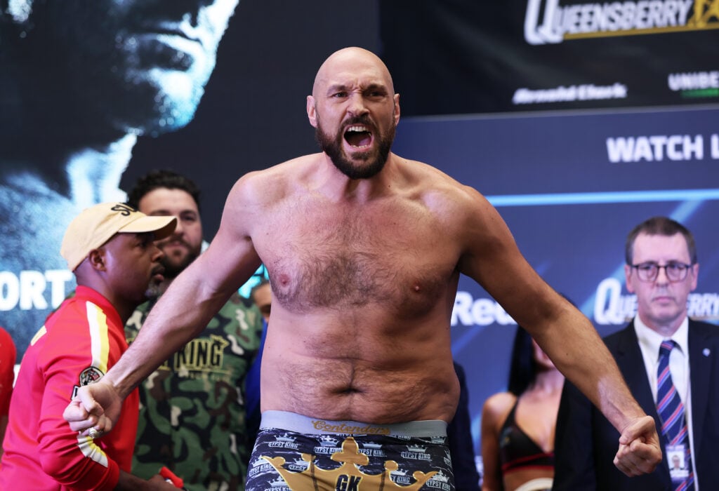 Tyson Fury v Dillian Whyte - Weigh-in