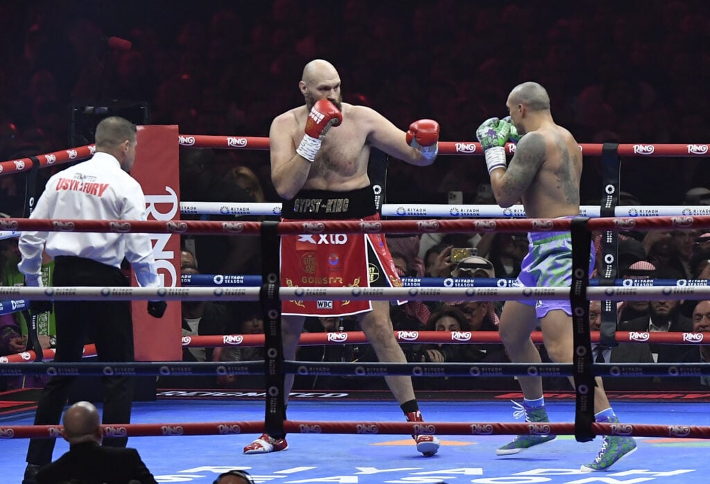 Oleksandr Usyk v Tyson Fury - "Riyadh Season" boxing match event
