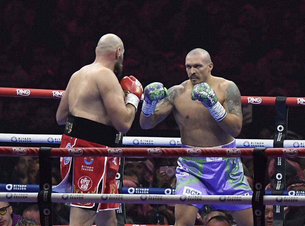 Oleksandr Usyk v Tyson Fury - "Riyadh Season" boxing match event