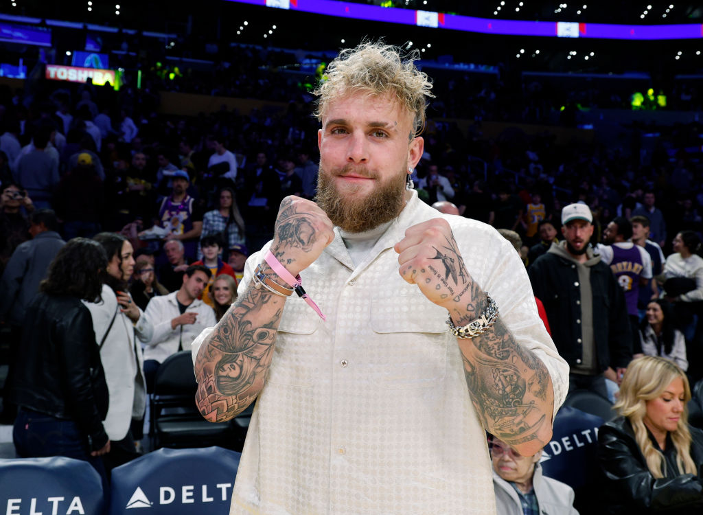 Celebrities At The Los Angeles Lakers Game