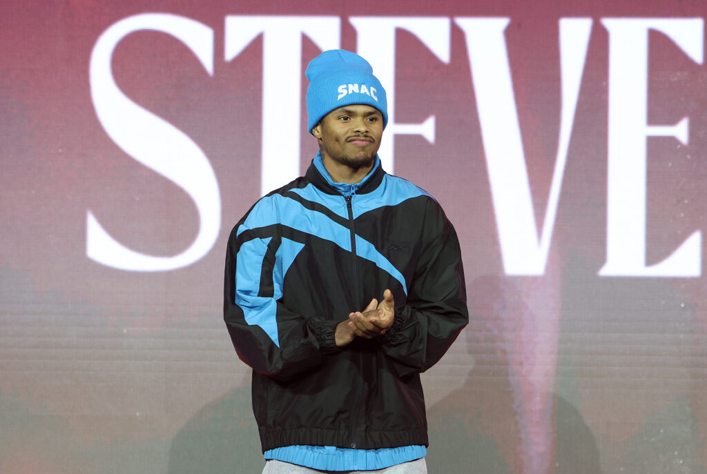 Shakur Stevenson at Grand Arrivals in Saudi Arabia
