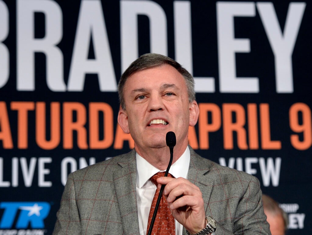 Teddy Atlas at press conference