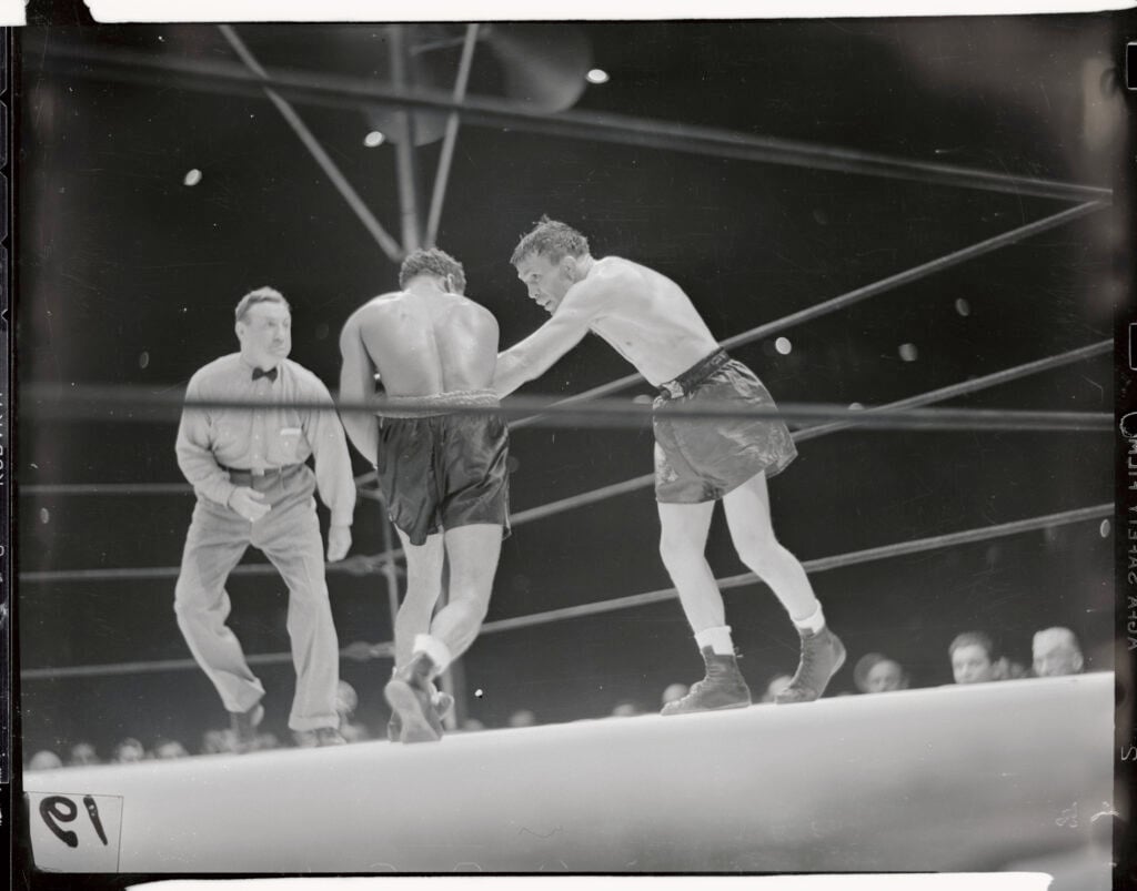 Henry Armstrong Versus Fighting Lou Ambers