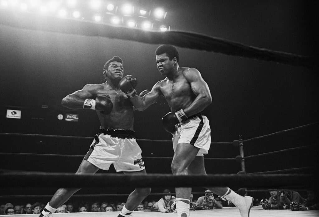 Muhammad Ali Boxing with Floyd Patterson