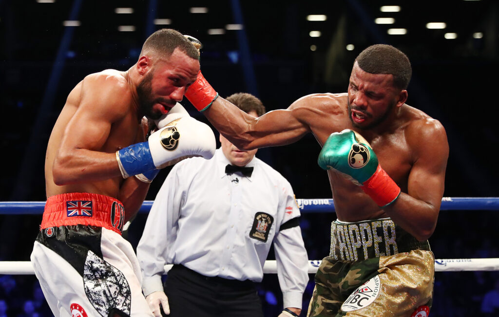 Badou Jack fighting James DeGale